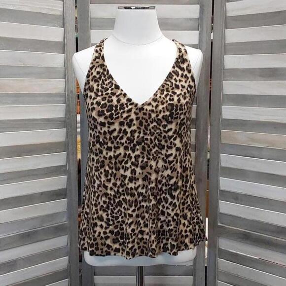 Women's UPF 50 Racerback Tankini Top | Aqua Green | Medium - Picture 1 of 9